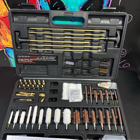 Gun Cleaning Kit in Black Case - Picture 3 of 3
